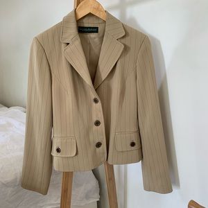 Vintage Crop Blazer